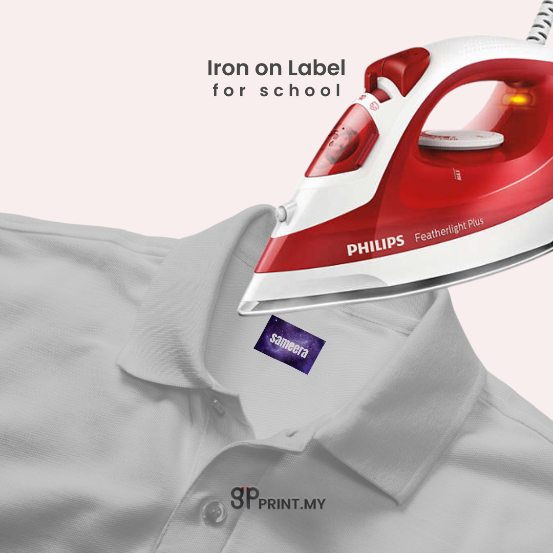 Iron on Label for School