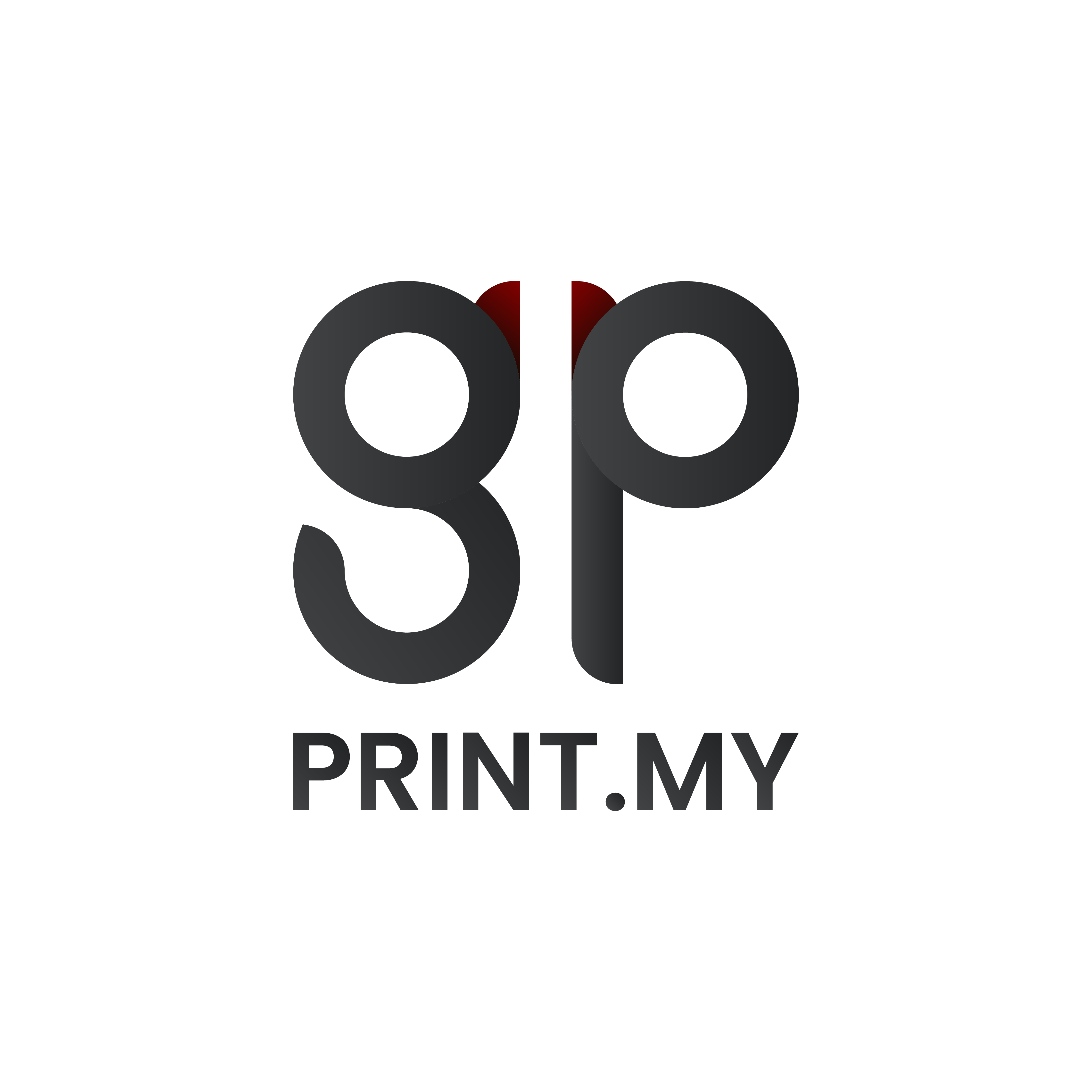 GP Print — konsep logo