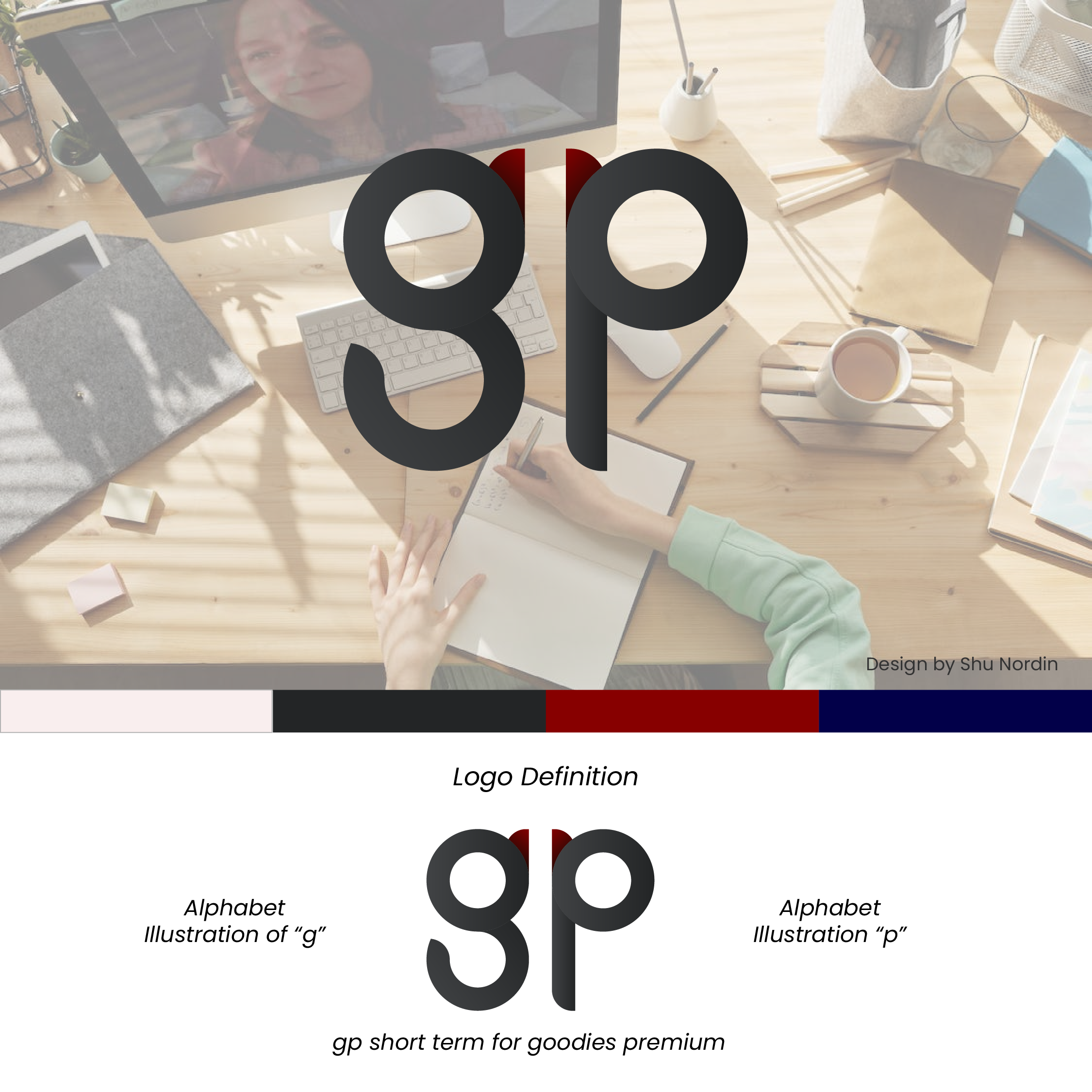 GP Print — identiti visual 1