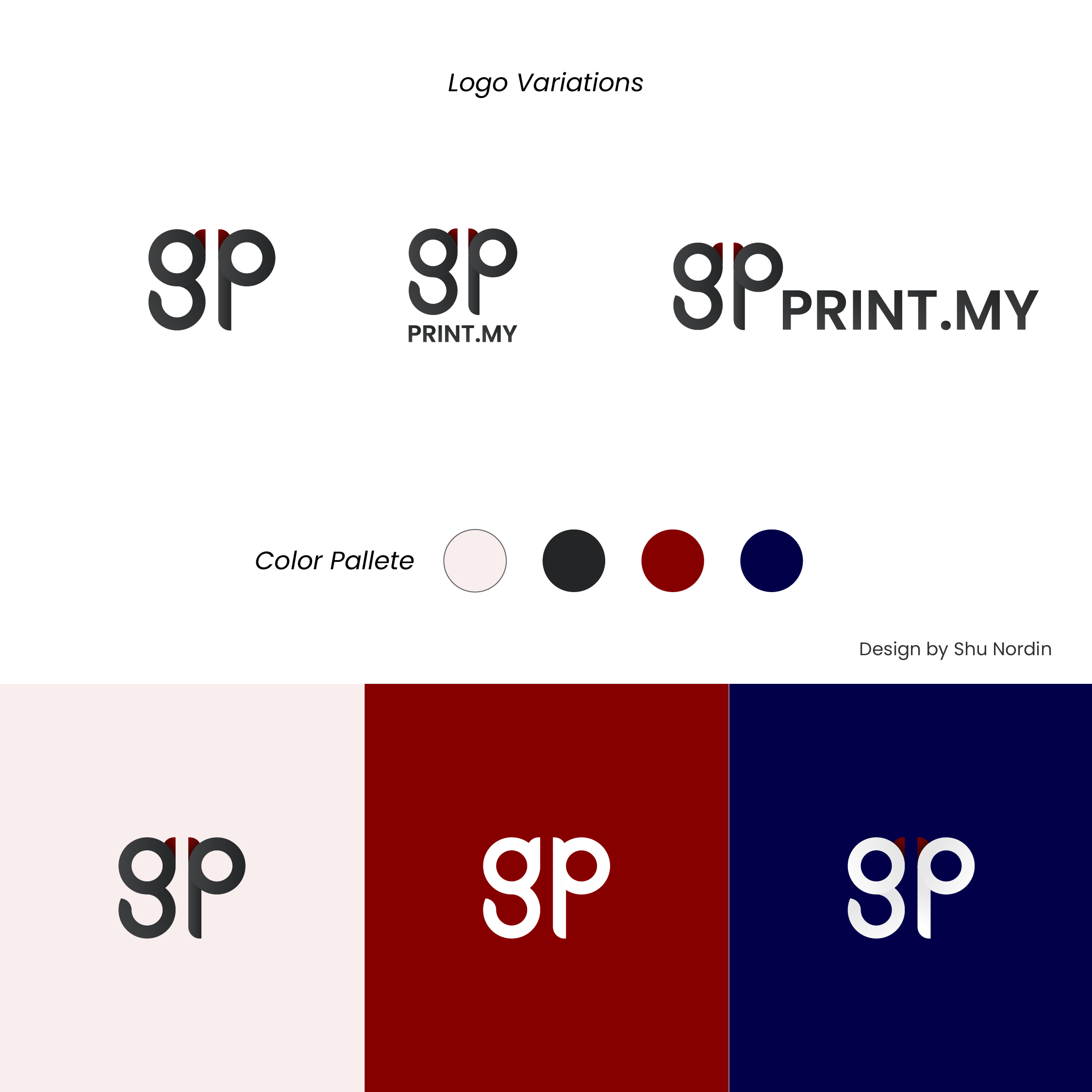 GP Print — identiti visual 2
