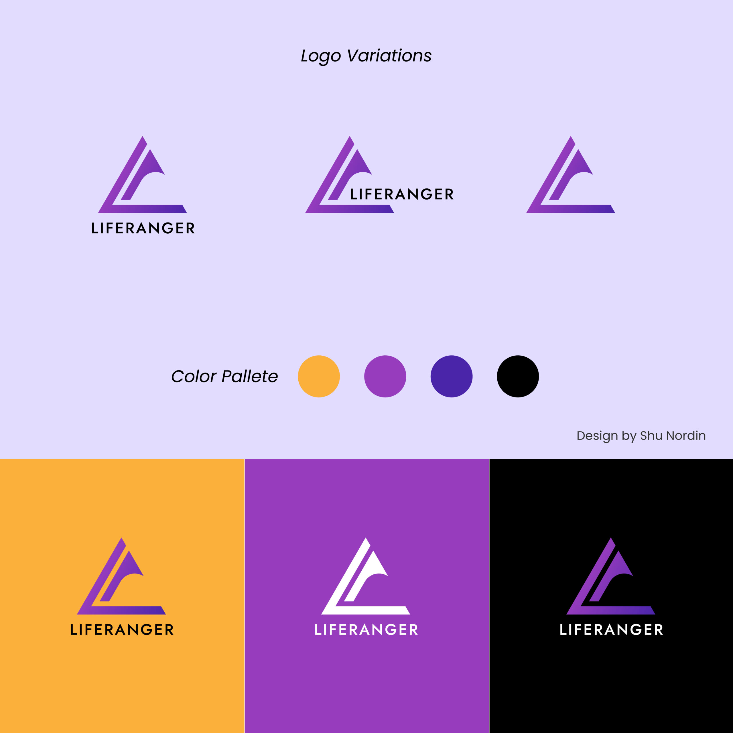 Liferanger — identiti visual 2