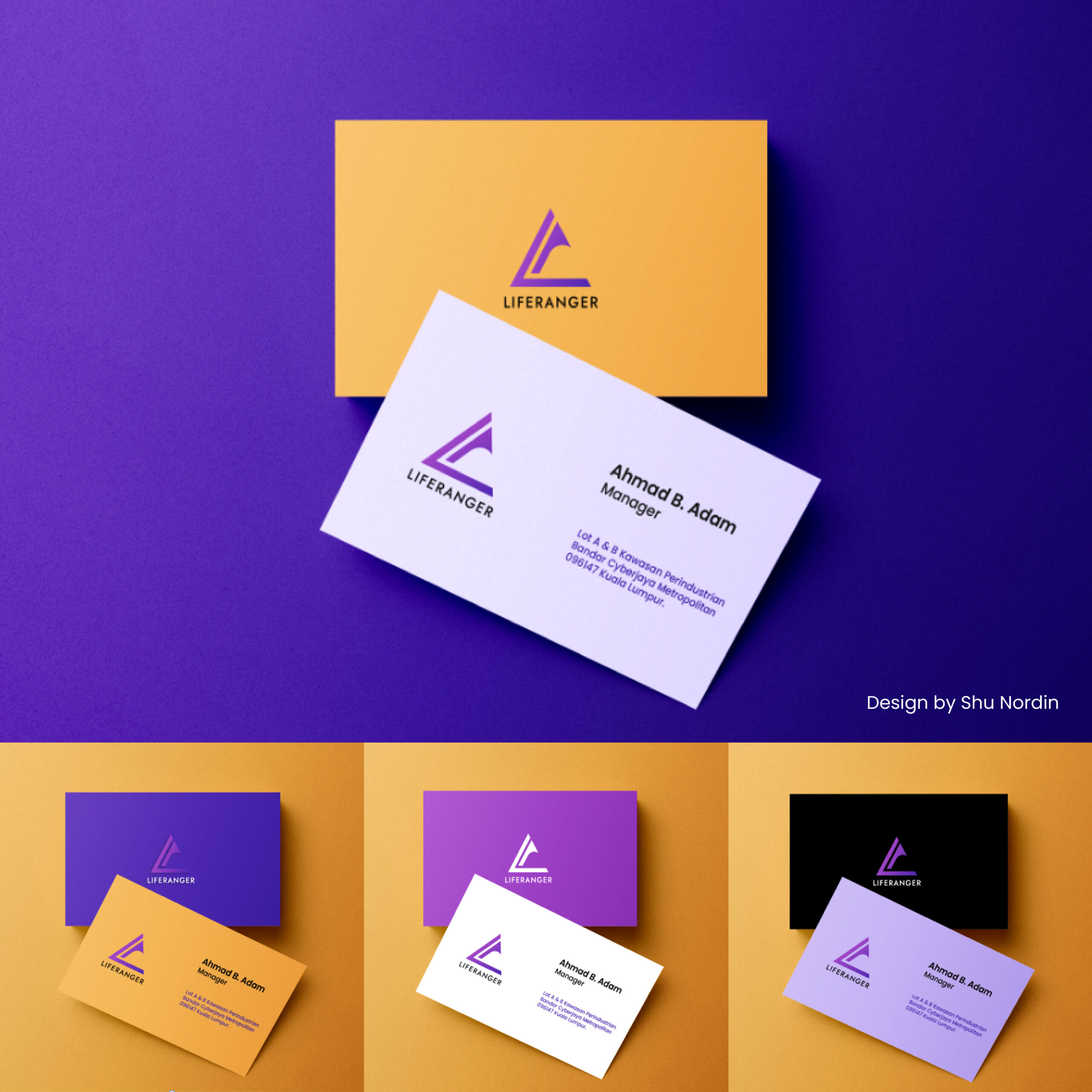 Liferanger — identiti visual 3