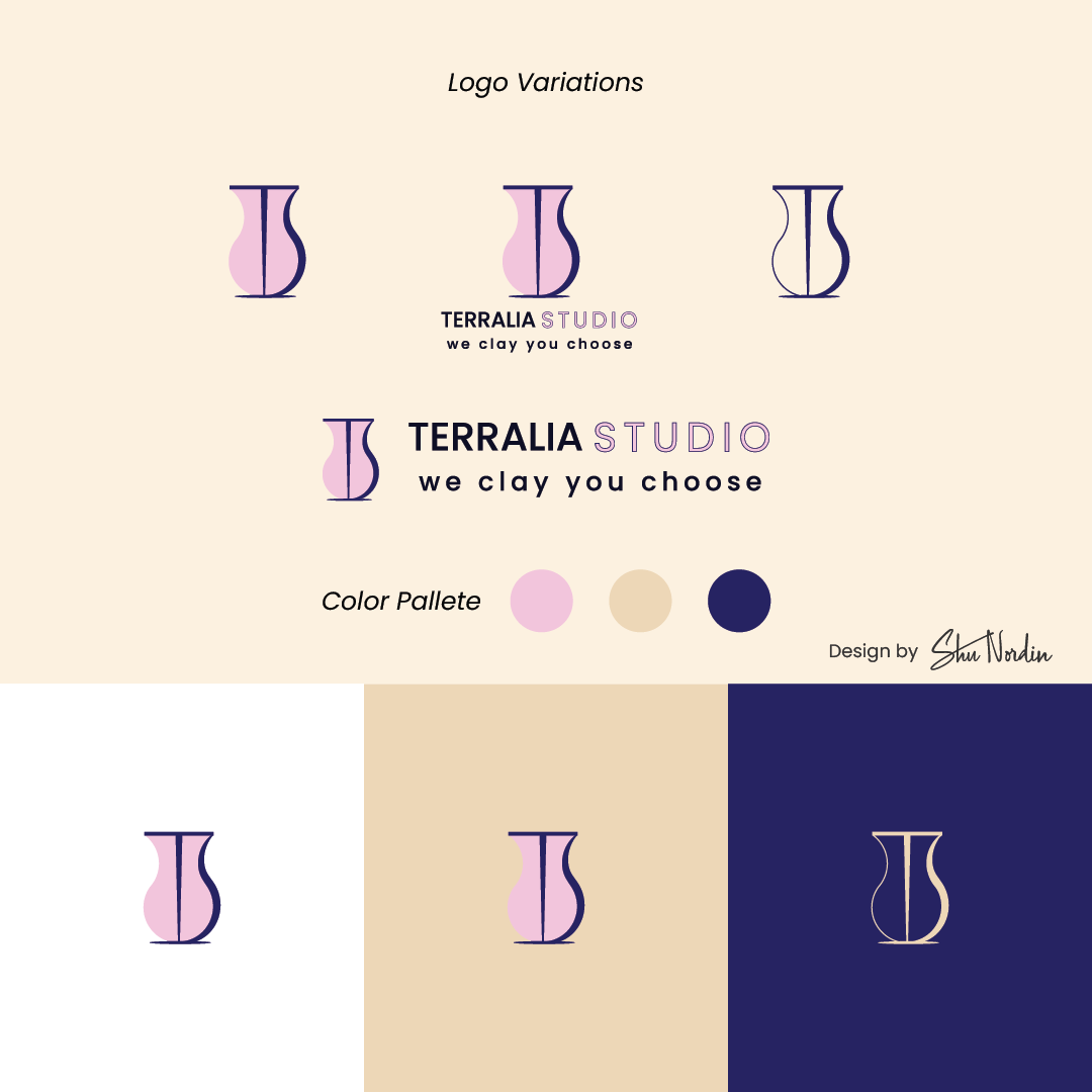 Terralia Studio — identiti visual 2